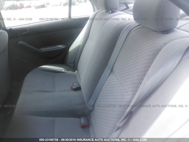 2HGES16324H543862 - 2004 HONDA CIVIC DX VP 银色 照片 8