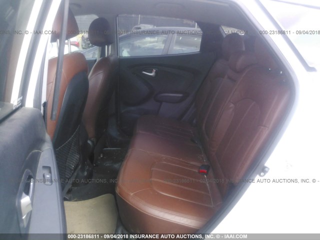 KM8JUCAC5DU607587 - 2013 HYUNDAI TUCSON GLS/LIMITED 白色 照片 8