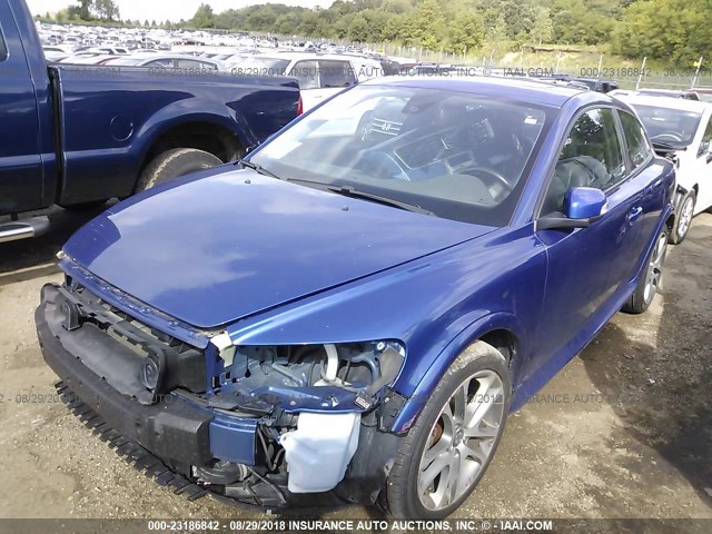 YV1MK672282058997 - 2008 VOLVO C30 T5 BLUE photo 2