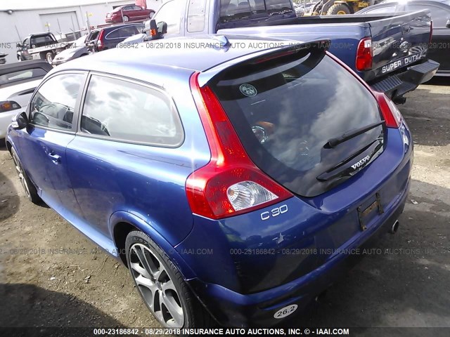 YV1MK672282058997 - 2008 VOLVO C30 T5 BLUE photo 3