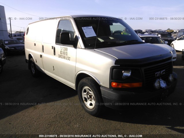 1GTFG15XX81232824 - 2008 GMC SAVANA G1500 TAN photo 1