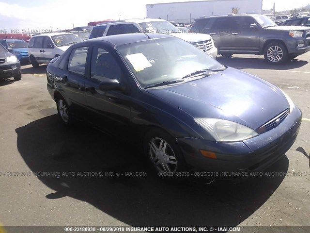 1FAFP34351W332726 - 2001 FORD FOCUS SE/SE SPORT BLUE photo 1