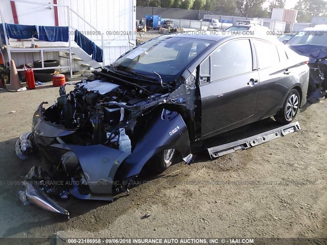 JTDKARFP0H3002923 - 2017 TOYOTA PRIUS PRIME  灰色 照片 2