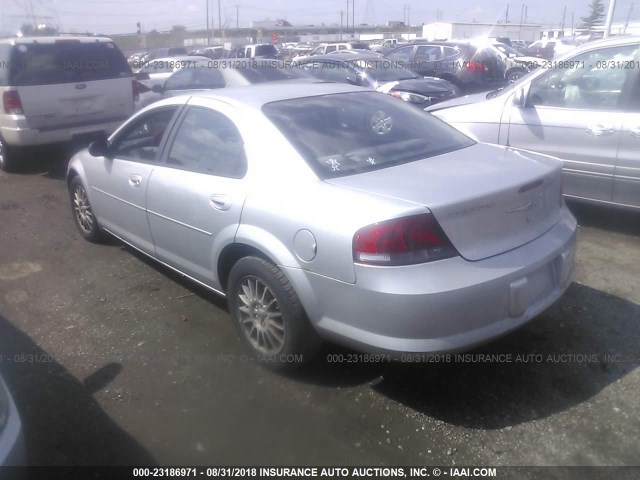 1C3EL56R65N526566 - 2005 CHRYSLER SEBRING TOURING SILVER photo 3