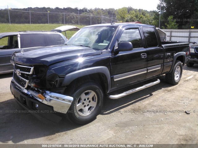 1GCEK19B97Z146574 - 2007 CHEVROLET SILVERADO K1500 CLASSIC BLACK photo 2