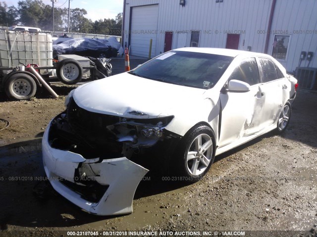 4T1BF1FK4DU640390 - 2013 TOYOTA CAMRY L/SE/LE/XLE თეთრი ფოტო 2
