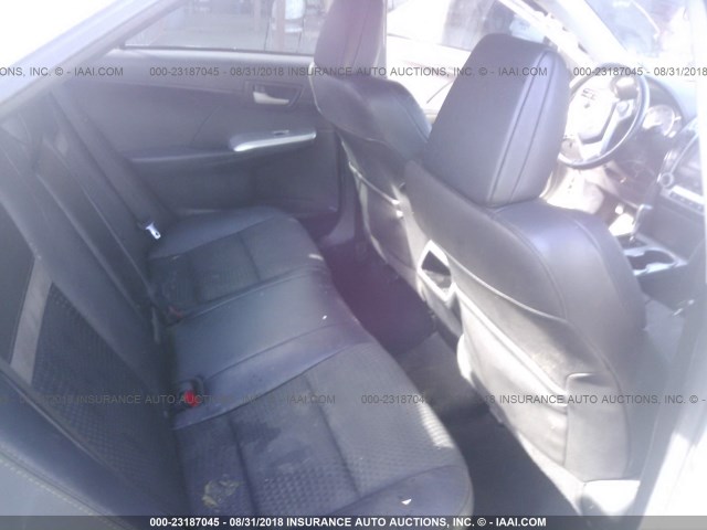 4T1BF1FK4DU640390 - 2013 TOYOTA CAMRY L/SE/LE/XLE თეთრი ფოტო 8