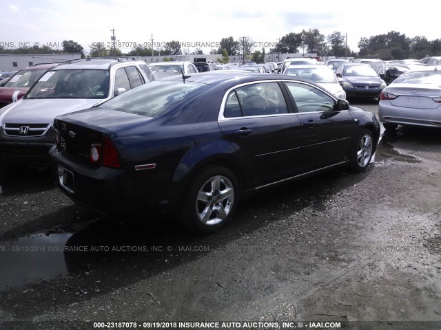 1G1ZH57B284309230 - 2008 CHEVROLET MALIBU 1LT ლურჯი ფოტო 4