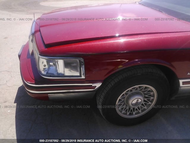 1LNLM81W0RY652694 - 1994 LINCOLN TOWN CAR EXECUTIVE MAROON photo 6
