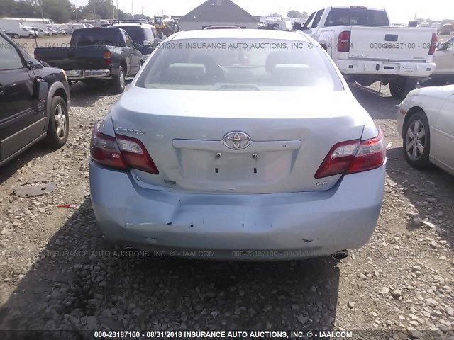 JTNBK46K573005069 - 2007 TOYOTA CAMRY NEW GENERAT LE/XLE/SE SILVER photo 6