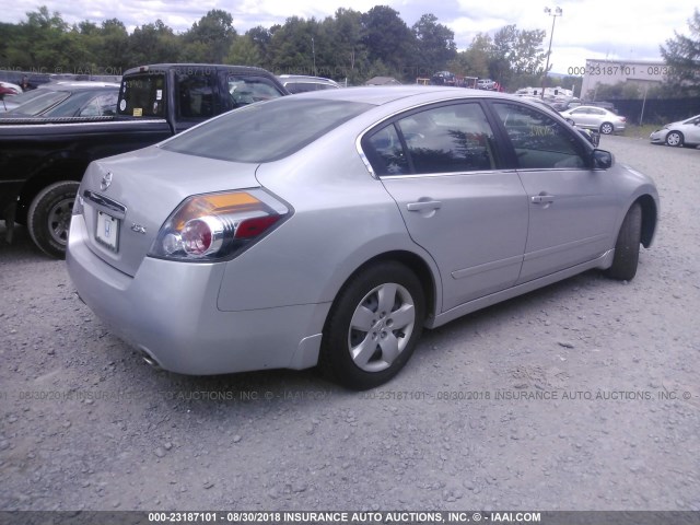 1N4AL21E48N408703 - 2008 NISSAN ALTIMA 2.5/2.5S SILVER photo 4