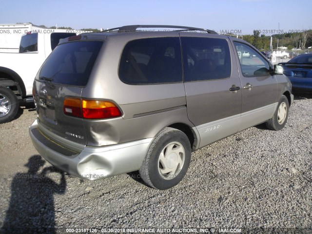 4T3ZF13C8XU165690 - 1999 TOYOTA SIENNA LE/XLE BEIGE photo 4