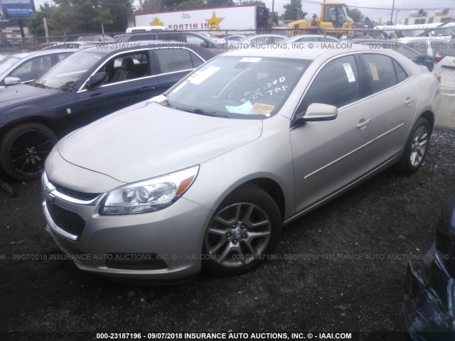1G11C5SL5EF286330 - 2014 CHEVROLET MALIBU 1LT TAN photo 2