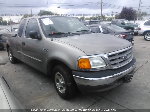 2FTRX17284CA82607 - 2004 FORD F-150 HERITAGE CLASSIC TAN photo 1