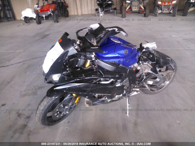 JYARJ12E57A014995 - 2007 YAMAHA YZFR6 L BLUE photo 2