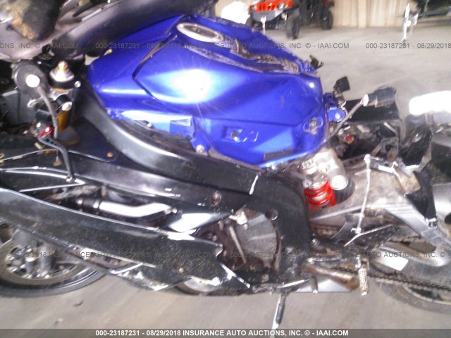 JYARJ12E57A014995 - 2007 YAMAHA YZFR6 L BLUE photo 9