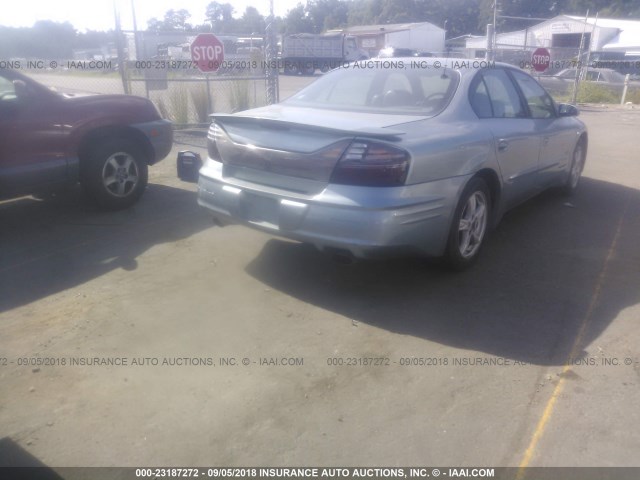 1G2HY52K334168112 - 2003 PONTIAC BONNEVILLE SLE Light Blue photo 4