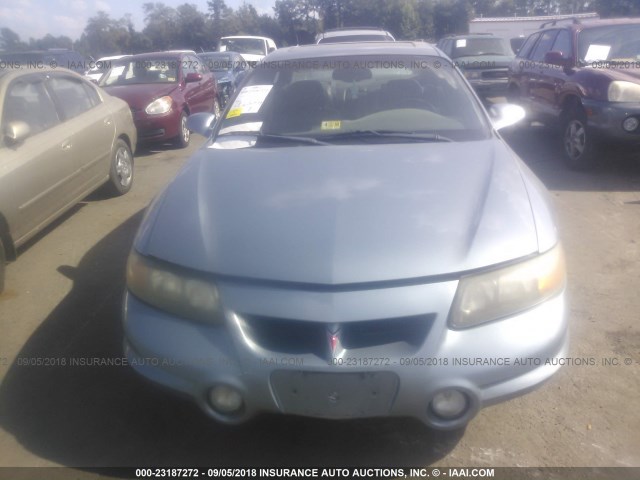 1G2HY52K334168112 - 2003 PONTIAC BONNEVILLE SLE Light Blue photo 6