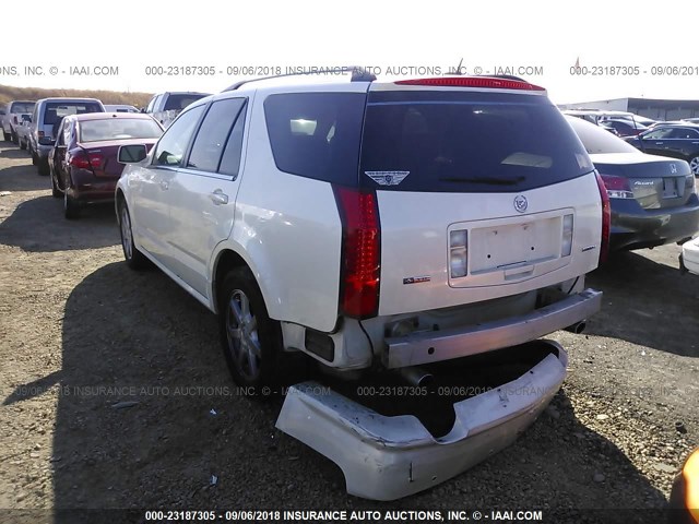 1GYEE63AX50156076 - 2005 CADILLAC SRX WHITE photo 3