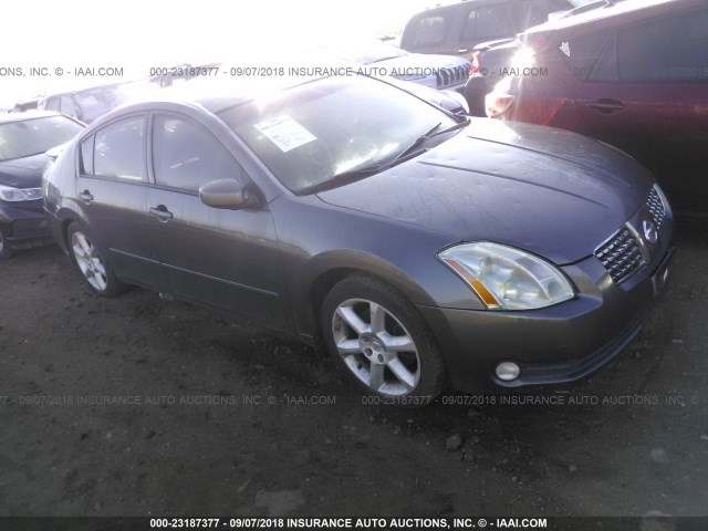 1N4BA41E05C855204 - 2005 NISSAN MAXIMA SE/SL GRAY photo 1