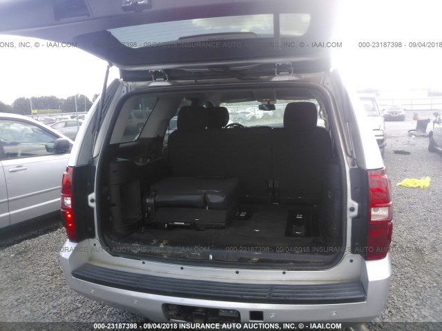 1GNSCAE01DR340832 - 2013 CHEVROLET TAHOE C1500  LS SILVER photo 8