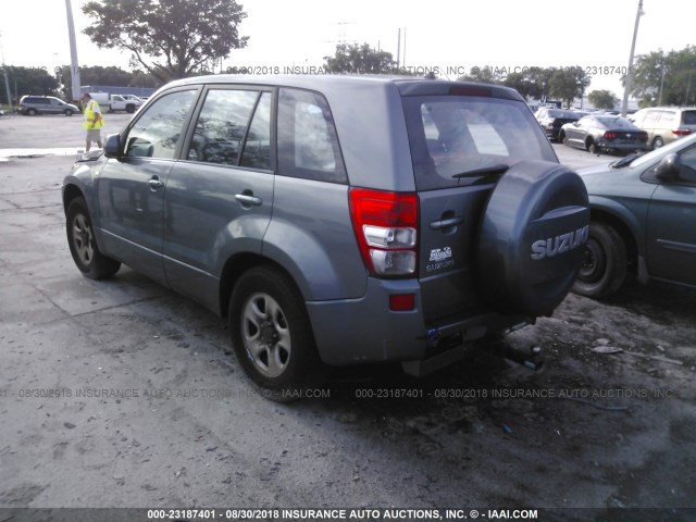 JS3TE941974203513 - 2007 SUZUKI GRAND VITARA  BLUE photo 3