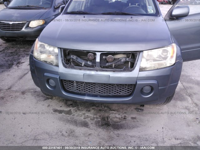 JS3TE941974203513 - 2007 SUZUKI GRAND VITARA  BLUE photo 6