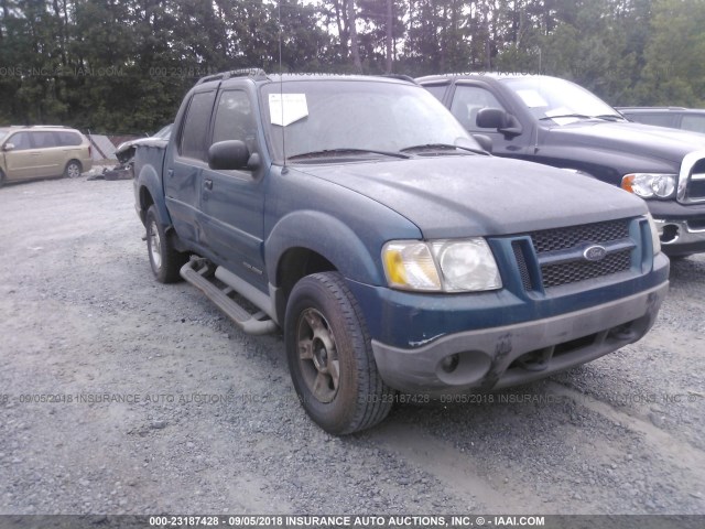 1FMZU67E21UC63841 - 2001 FORD EXPLORER SPORT TR  BLUE photo 1