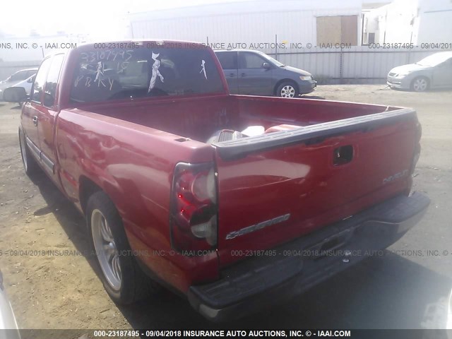 2GCEC19V441256539 - 2004 CHEVROLET SILVERADO C1500 RED photo 3