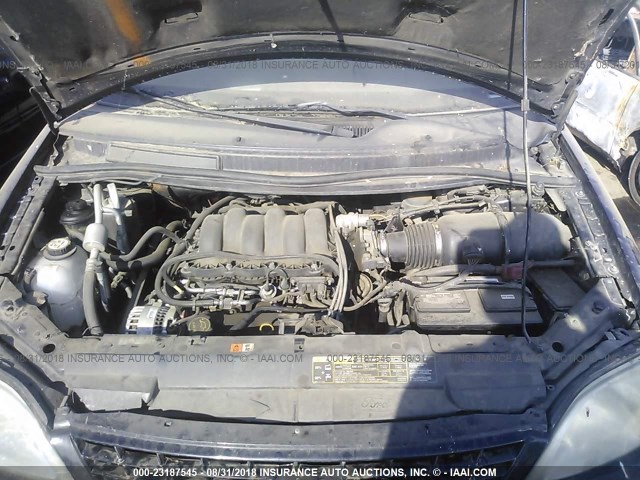 2FMZA52473BA21394 - 2003 FORD WINDSTAR SE BLACK photo 10