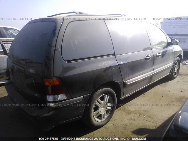 2FMZA52473BA21394 - 2003 FORD WINDSTAR SE BLACK photo 4