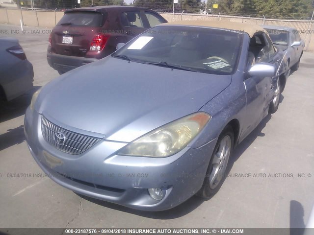 4T1FA38P96U072158 - 2006 TOYOTA CAMRY SOLARA SE/SLE ლურჯი ფოტო 2