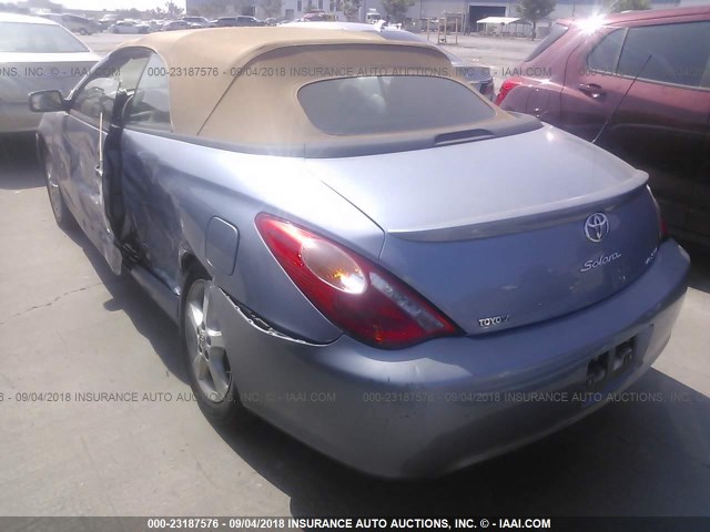 4T1FA38P96U072158 - 2006 TOYOTA CAMRY SOLARA SE/SLE ლურჯი ფოტო 3