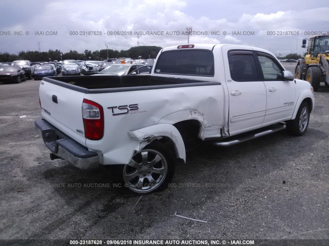 5TBET34136S526610 - 2006 TOYOTA TUNDRA DOUBLE CAB SR5 WHITE photo 6