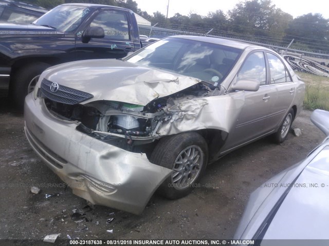 4T1BF30K52U021301 - 2002 TOYOTA CAMRY LE/XLE/SE Алтын фото 2