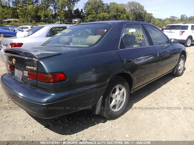 4T1BG22K0VU087778 - 1997 TOYOTA CAMRY CE/LE/XLE 绿色 照片 4