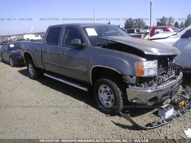 1GTHK63669F135011 - 2009 GMC SIERRA K2500 SLT GRAY photo 1