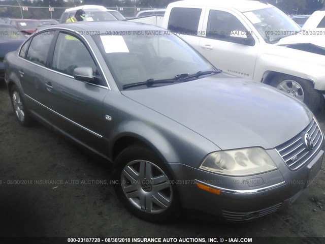 WVWUK63B23P278423 - 2003 VOLKSWAGEN PASSAT W8 4MOTION GRAY photo 1