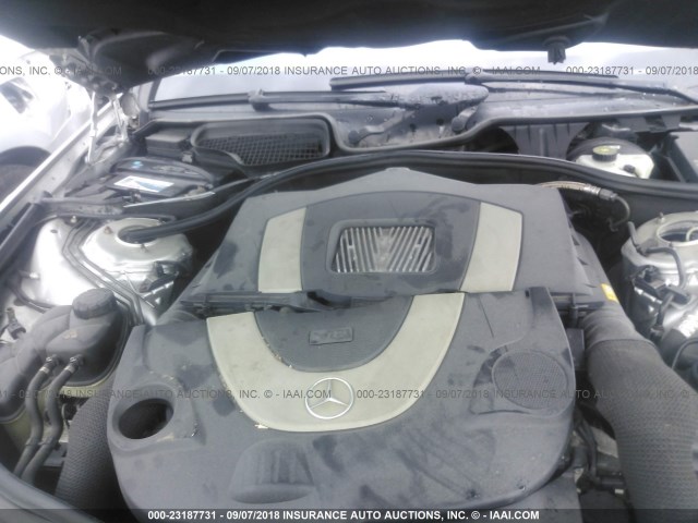 WDDNG86X09A245897 - 2009 MERCEDES-BENZ S 550 4MATIC SILVER photo 10