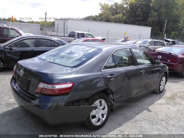 4T1BE46K27U033302 - 2007 TOYOTA CAMRY NEW GENERAT CE/LE/XLE/SE GRAY photo 6