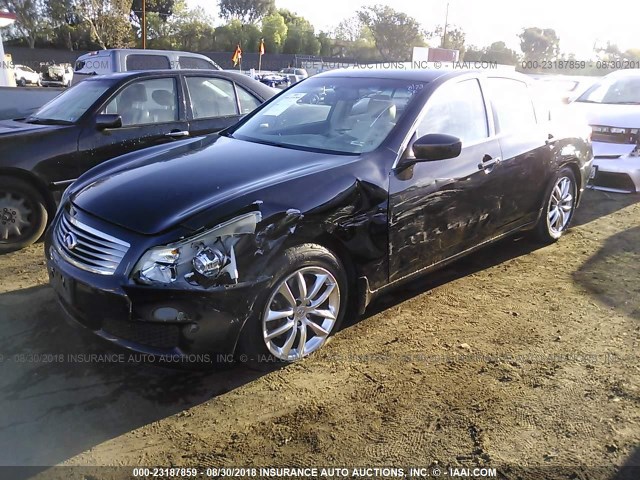 JNKCV61E49M306389 - 2009 INFINITI G37 JOURNEY/SPORT BLACK photo 2