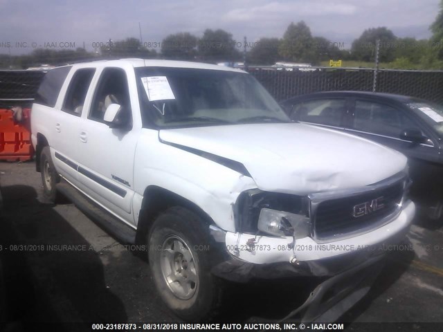 1GKFK16Z35J129324 - 2005 GMC YUKON XL K1500 WHITE photo 1