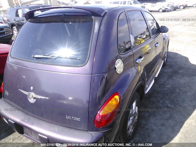 3C8FY68865T616164 - 2005 CHRYSLER PT CRUISER LIMITED PURPLE photo 4