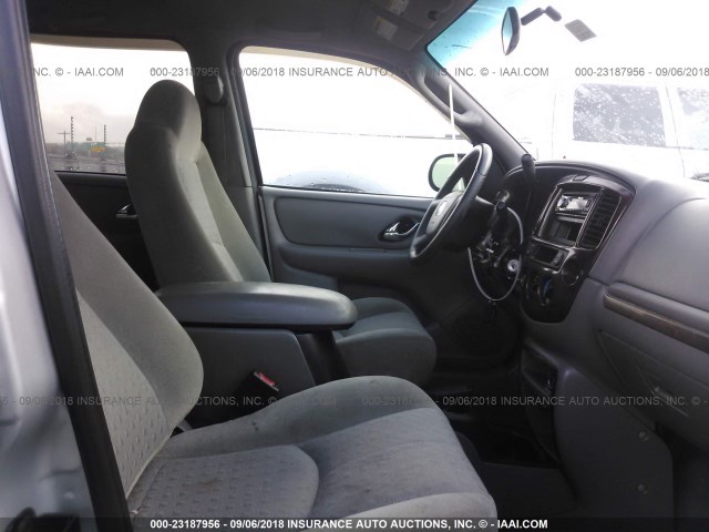 4F2YU06121KM57972 - 2001 MAZDA TRIBUTE DX 银色 照片 5