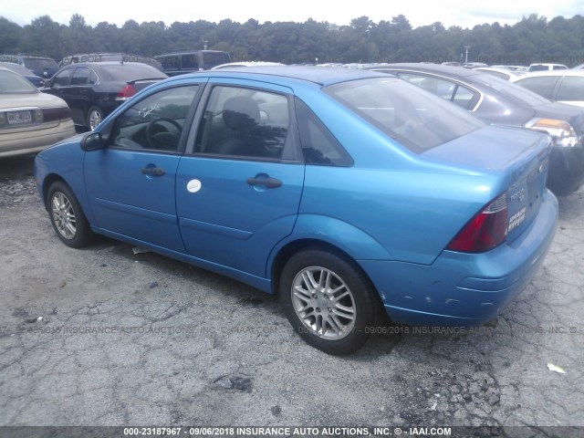 1FAFP34NX7W270671 - 2007 FORD FOCUS ZX4/S/SE/SES ლურჯი ფოტო 3