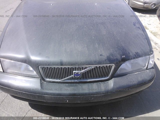 YV1LS61J9Y2647282 - 2000 VOLVO S70 SE BLACK photo 6