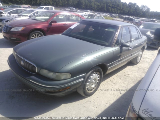 1G4HR52K3WH537908 - 1998 BUICK LESABRE LIMITED GREEN photo 2