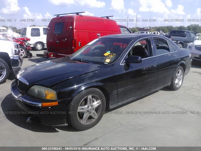 1LNHM87A12Y632025 - 2002 LINCOLN LS 黑色 照片 2
