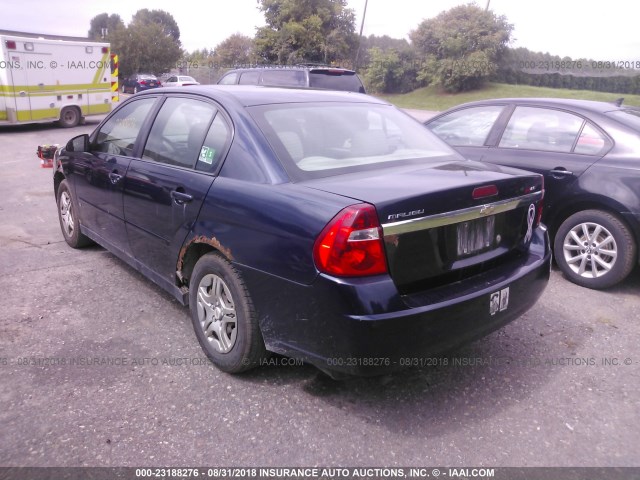 1G1ZS58F67F214367 - 2007 CHEVROLET MALIBU LS 蓝色 照片 3
