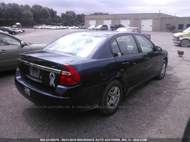 1G1ZS58F67F214367 - 2007 CHEVROLET MALIBU LS 蓝色 照片 4